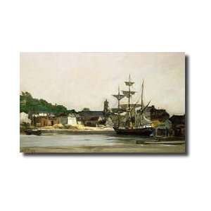  The Harbour At Honfleur Giclee Print