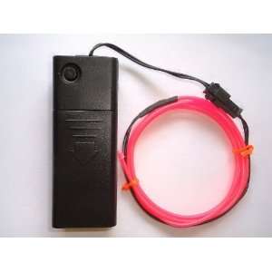  Portable El Wire 10 Feet Long (Pink) 