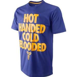 Nike Kobe Hot Hand Cold Blooded T Shirt   Mens   Light Concord/Del Sol