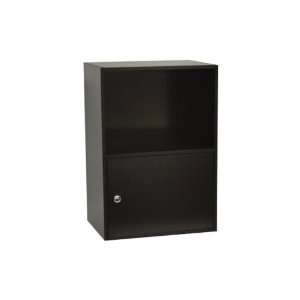 Convenience Concepts 151186 1 Door X Tra Storage Cabinet, Black 