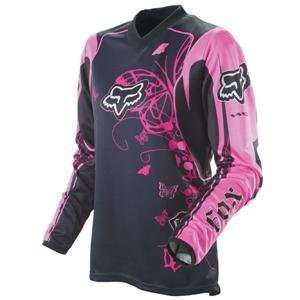    Fox Racing Pee Wee Girls HC Jersey   3T/Black/Pink Automotive