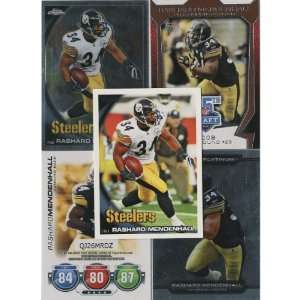  Burbank Sportscards Pittsburgh Steelers Rashard Mendenhall 