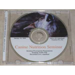  Canine Nutrition Seminar Audio CD