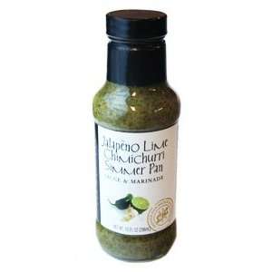Jalapeno Lime Chimichurri Simmer Pan Sauce and Marinade by Elki