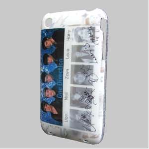  One Direction Signature Case for Apple iPhone 3 3G 3GS 
