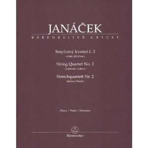 Janacek, Leos String Quartet No 2, Intimate Letters Two Violins, Viola 
