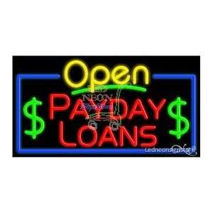  Payday Loans Neon Sign 20 Tall x 37 Wide x 3 Deep 