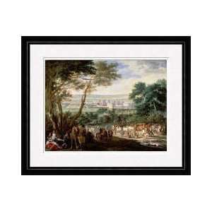  Louis Xiv 16381715 At Vincennes Framed Giclee Print