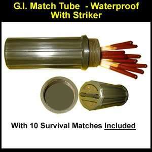 Military Survival Kit Matches Container 
