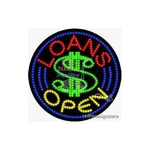  Loans LED Business Sign 26 Tall x 26 Wide x 1 Deep 