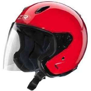   Ace Open Face Motorcycle Helmet / Adult / Red / Large / PT # 0104 0202