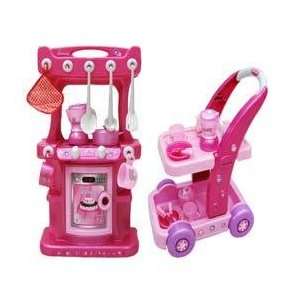  Kids Authority Trolley and Kitchen play set   life size 