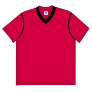  High Five Club Custom Soccer Jerseys  01  SCARLET/BLACK YS 