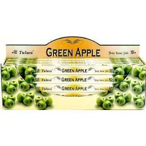  Tulasi Incense Green Apple 8 Stick Square Pack