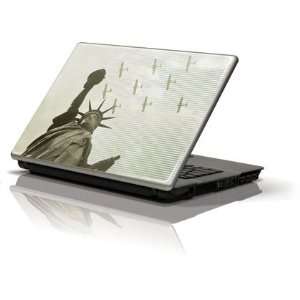  Statue of Liberty Airplane Flyover skin for Apple MacBook 