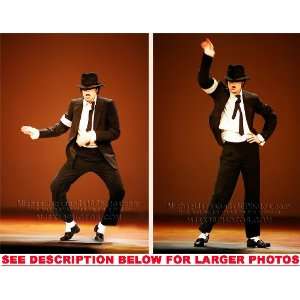  MICHAEL JACKSON 1995 VMAWARD DANCE OFF (2) RARE 8x10 FINE 