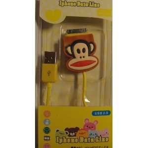  PF Monkey iPhone iPod iPad USB Data Cable Cell Phones 