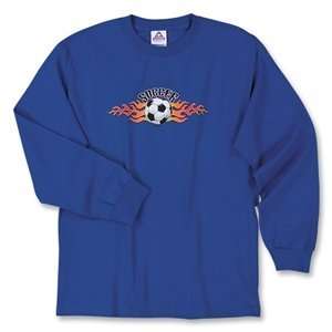    Pure Sport Soccer Flame LS T Shirt (Royal)