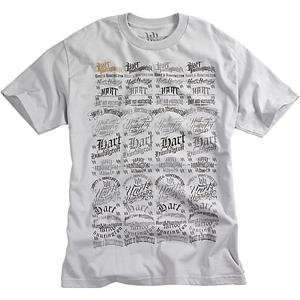  Hart and Huntington Passed Out T Shirt   X Large/Silver 