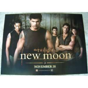  Twilight Saga   New Moon   Taylor Lautner   Movie Poster 