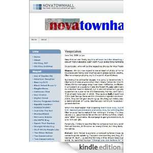  NOVA TownHall Blog Kindle Store