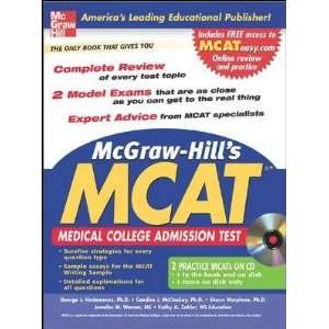  McGraw Hills New MCAT Medical College Admission Test 