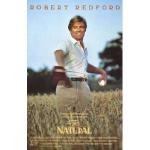  THE NATURAL   ROBERT REDFORD   NEW MOVIE POSTER(Size 27 
