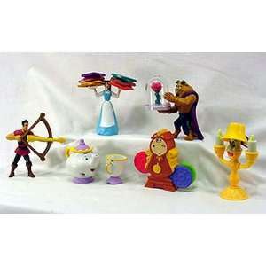  McDonalds   Beauty and the Beast Happy Meal Set   2002 