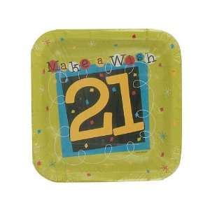  Make A Wish 21St Plate Case Pack 48 