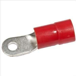  MorrisProducts 11424 Nylon Insulated Ring Terminals in Red 