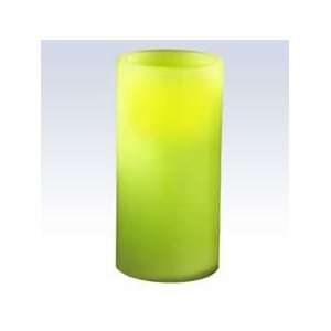  6 Inch Round Citrus Battery Operated Candle