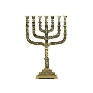  Menorah 12 Tribes Brass (7 Branched) 17