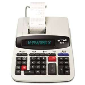  1297 2 Color Printing Calculator   12 Digit LCD, Two Color 