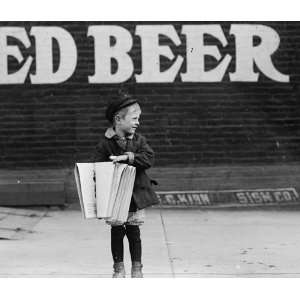  1910 child labor photo James Lequlla, newsboy, 12 years of 