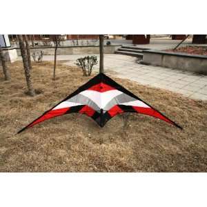   Trick Stunt Kite 7.9 Feet/2.4 Meter   Red Crystal