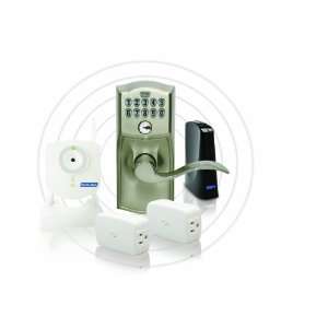  Schlage FE599SCS CAM 619 ACC LiNK Home Security Kit with 
