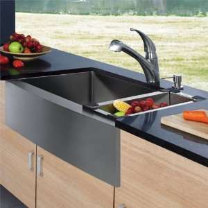 Vigo VG15008 Stainless Steel Kitchen Sink and Faucet 