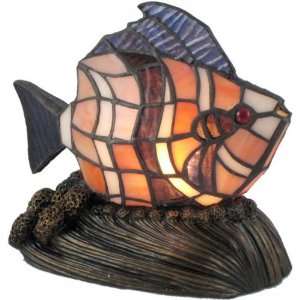  Pretty Tropical Fish Table Lamp  1514