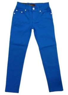    Lings Girls Stretch Colored Skinny Jeans (4   14) Clothing