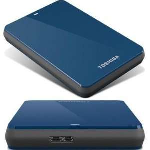Toshiba Canvio 750 GB USB 3.0 Portable Hard Drive   HDTC607XL3A1 (Blue 