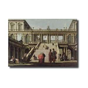  Castle Courtyard 1762 Giclee Print
