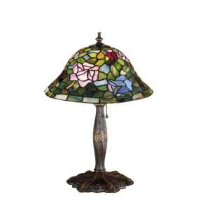  17H Tiffany Rosebush Accent Lamp 