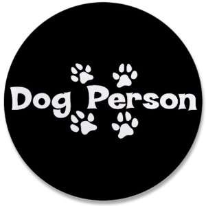  3.5 Button Dog Person 