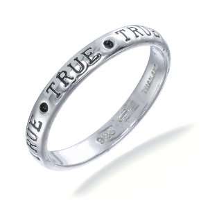  TRUE LOVE Sterling Silver Ring Set In Size 7 (Available 