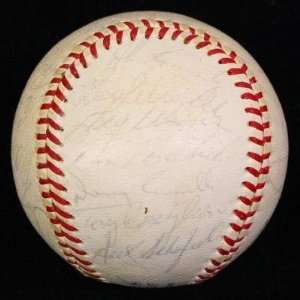  Autographed Carl Yastrzemski Baseball   1970 TEAM JSA w 