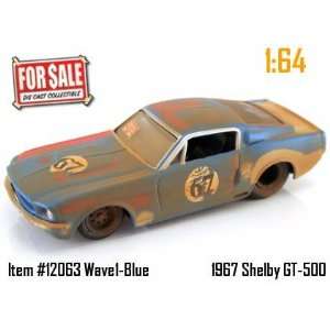   For Sale Blue 1967 Shelby GT 500 164 Scale Die Cast Car Toys & Games