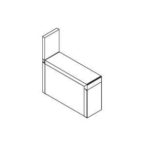  Perlick 6 Tss Insulated Filler Section W/ Flat Top 