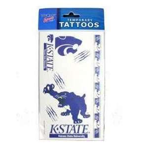  Kansas State Wildcats Temporary Tattoos