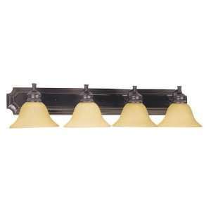  Bronze Bristol 4 Light Up or Down Vanity Light 32 1/2W from the Bris