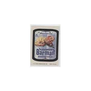   Series 12 (Trading Card) #2   Barman Barroom Tissue 
